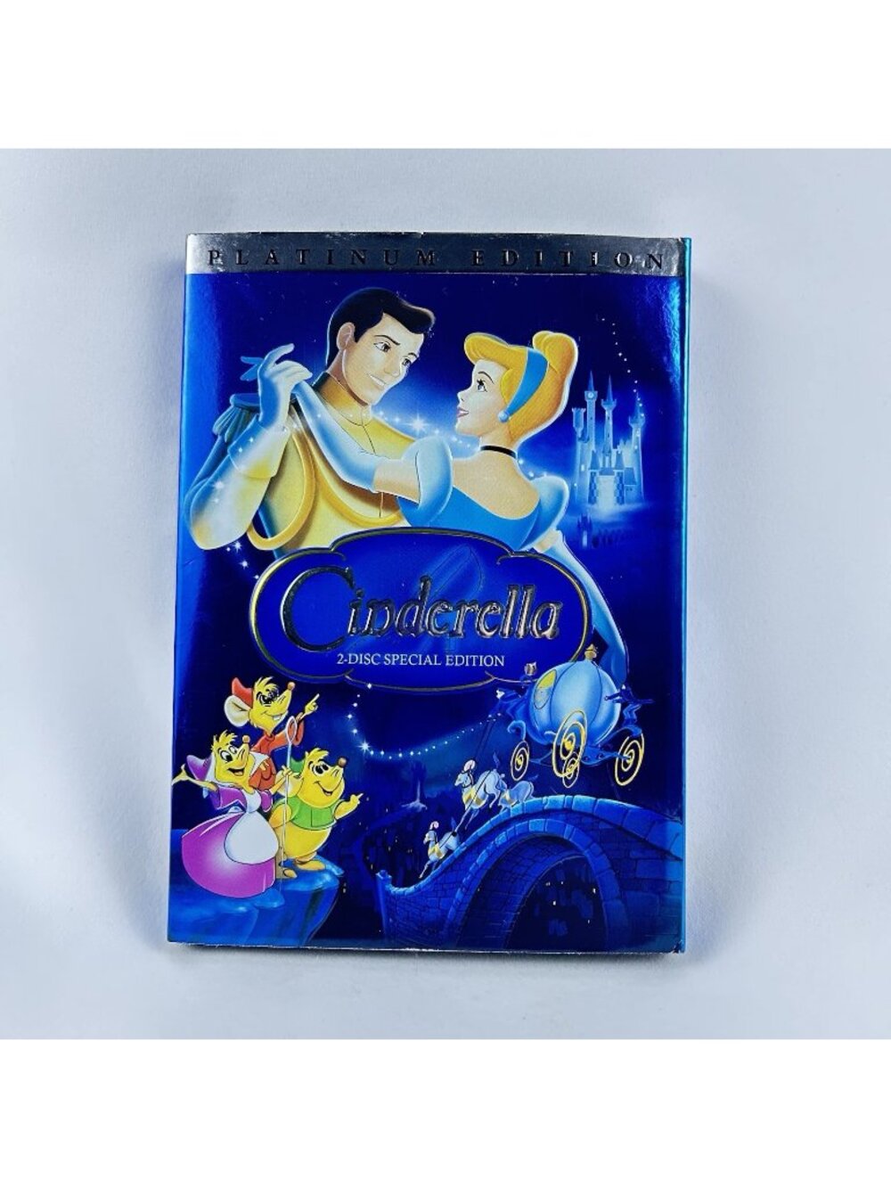 Disney Cinderella DVD, 1950, 2-Disc Platinum Edition With Slip Cover